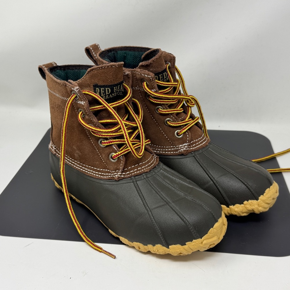 RED HEAD Brand Thinsulate Utility Boots Sz 7 excellent like new condition